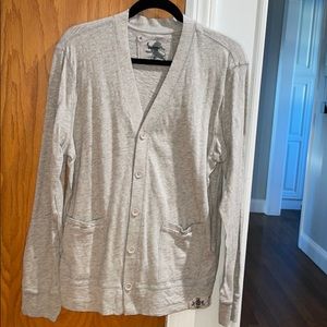 Express Men Cotton Button Up Cotton Cardigan